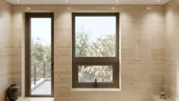 Sistema de Ventanas Abatibles de Aluminio