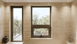 Sistema de Ventanas Abatibles de Aluminio