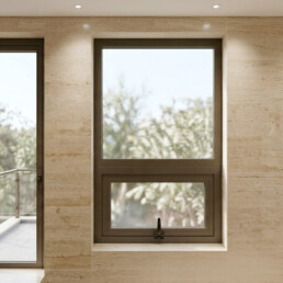 Sistema de Ventanas Abatibles de Aluminio
